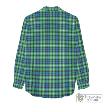 Graham Tartan Women's Casual Shirt with Family Crest