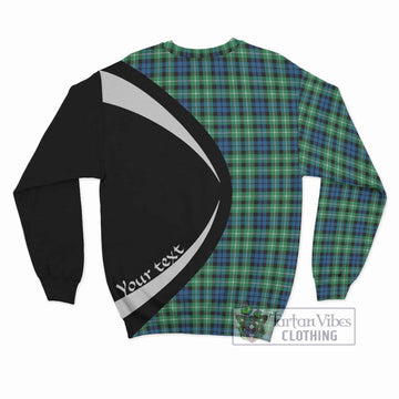 Graham Tartan Sweatshirt with Family Crest Circle Style