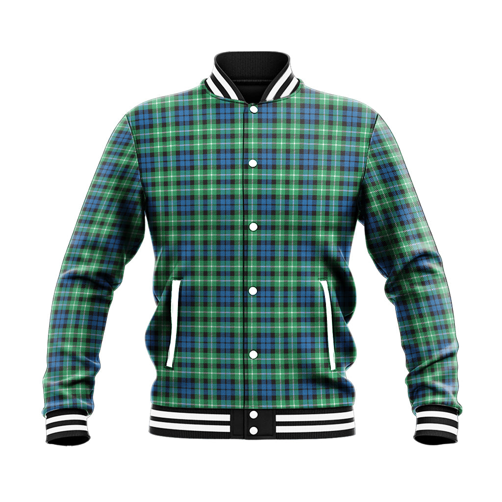 Graham Tartan Baseball Jacket - Tartan Vibes Clothing