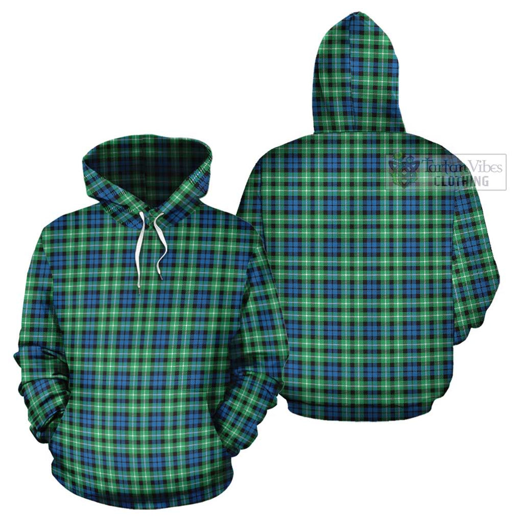 Graham Tartan Cotton Hoodie Pullover Hoodie - Tartan Vibes Clothing