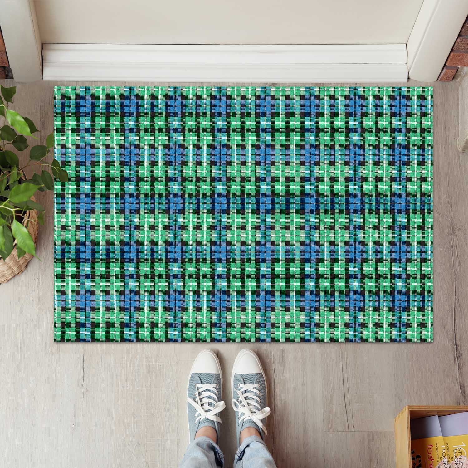 Graham of Montrose Ancient Tartan Door Mat - Tartanvibesclothing