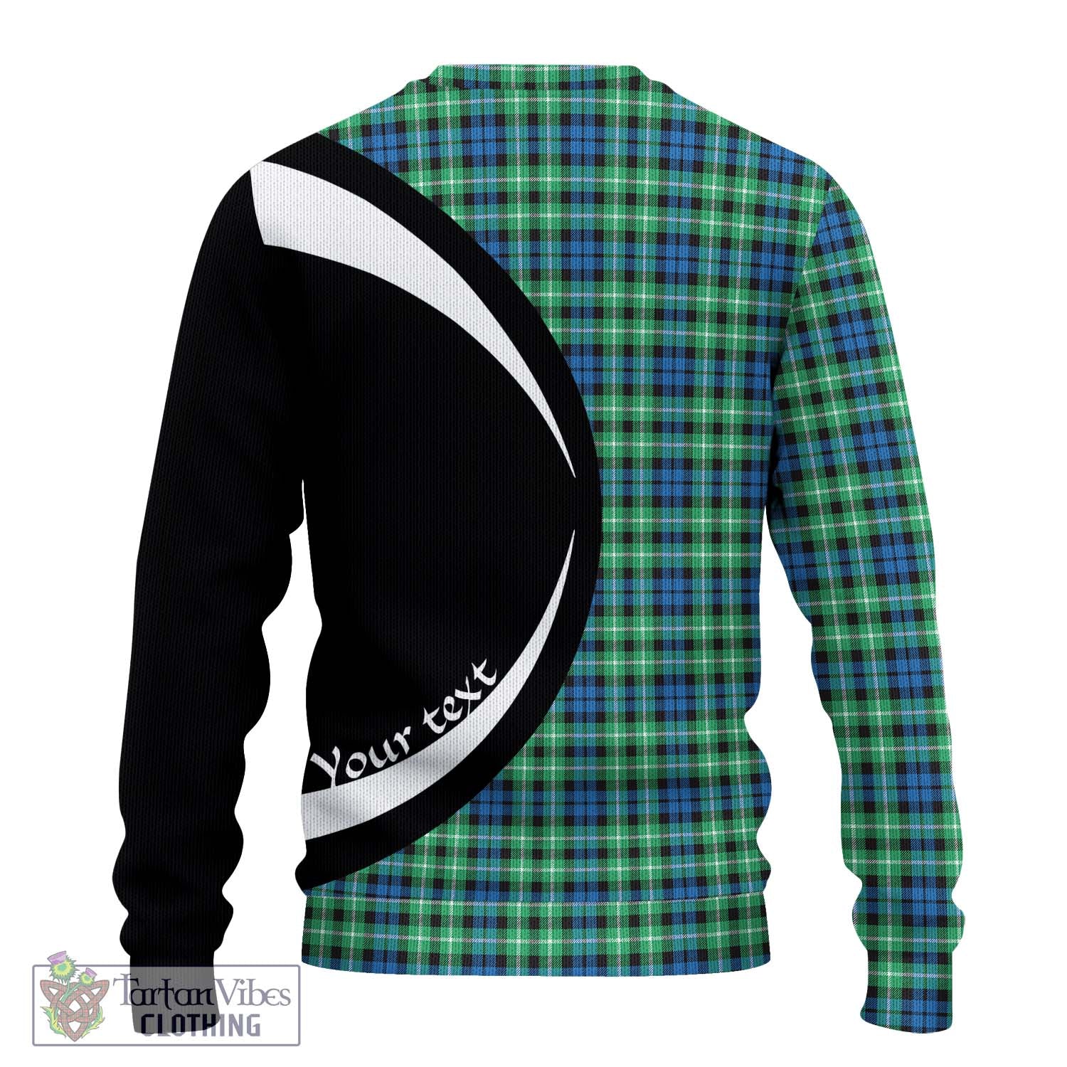 Graham Tartan Ugly Sweater with Family Crest Circle Style - Tartan Vibes Clothing