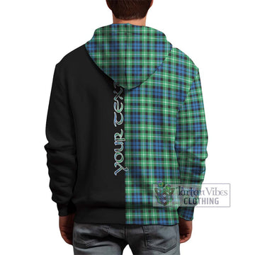 Graham Tartan Hoodie with Family Crest and Half Of Me Style