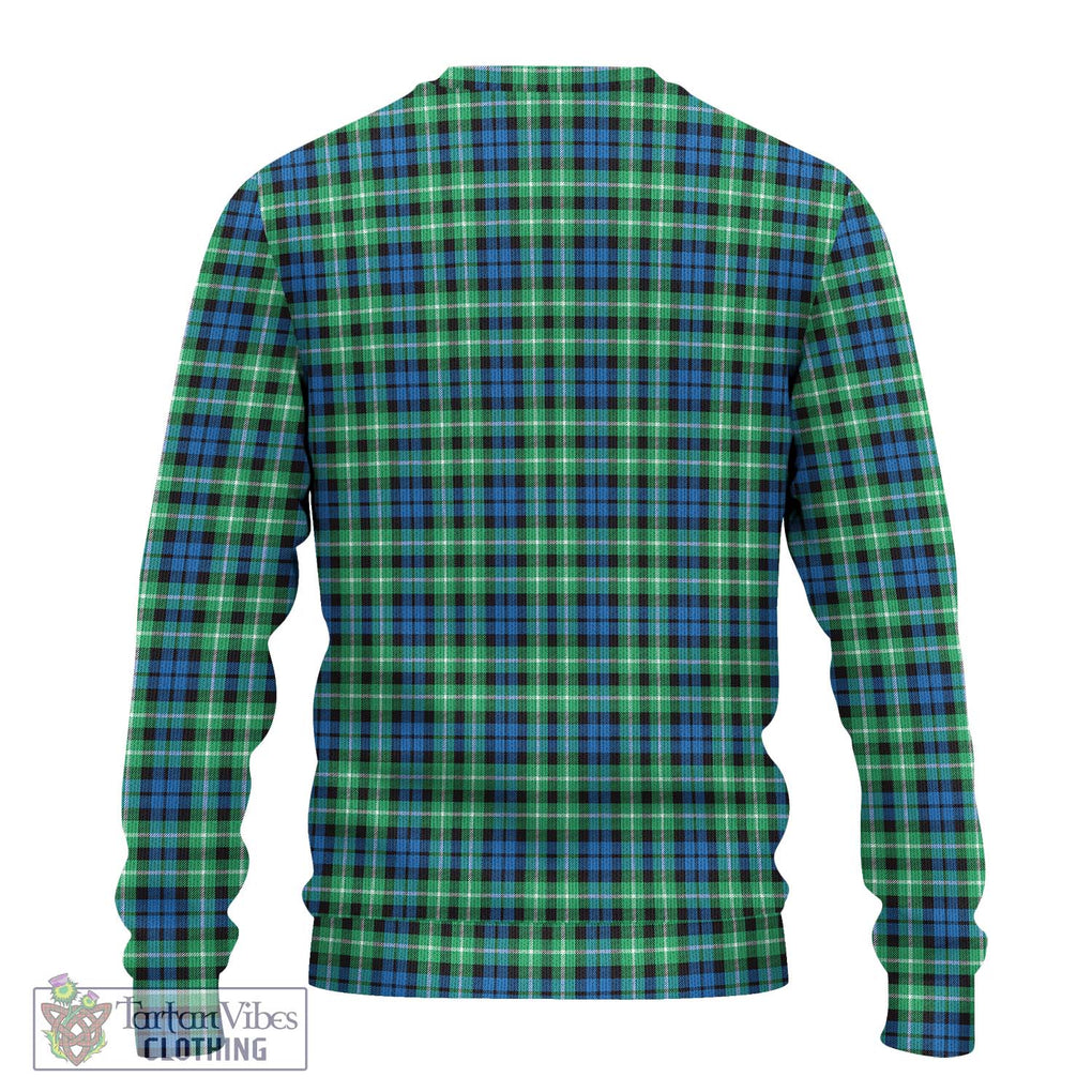 Graham Tartan Knitted Sweater with Family Crest DNA In Me Style - Tartanvibesclothing Shop