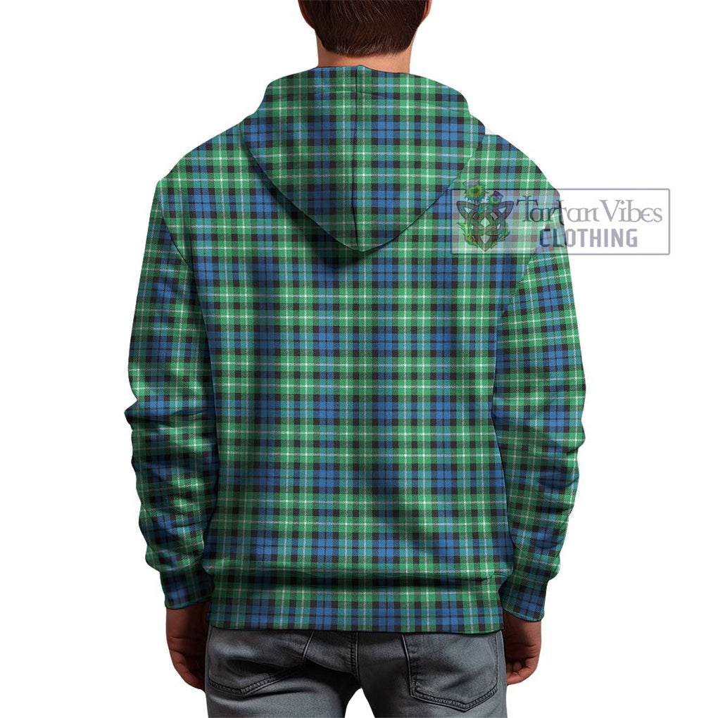 Graham Tartan Hoodie with Family Crest DNA In Me Style - Tartanvibesclothing Shop