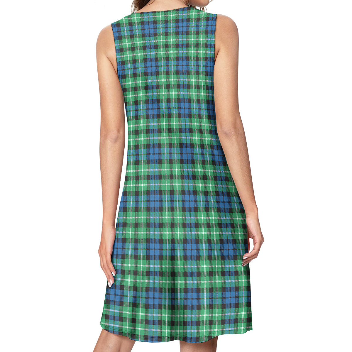 Graham of Montrose Ancient Tartan Womens Casual Dresses - Tartanvibesclothing