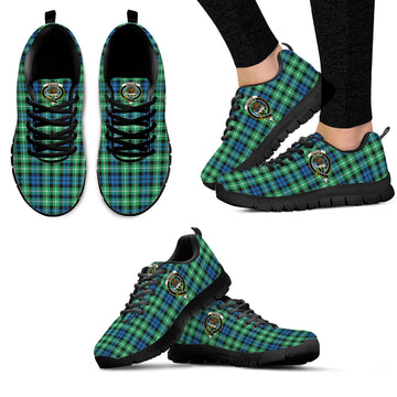 Graham Tartan Sneakers with Family Crest