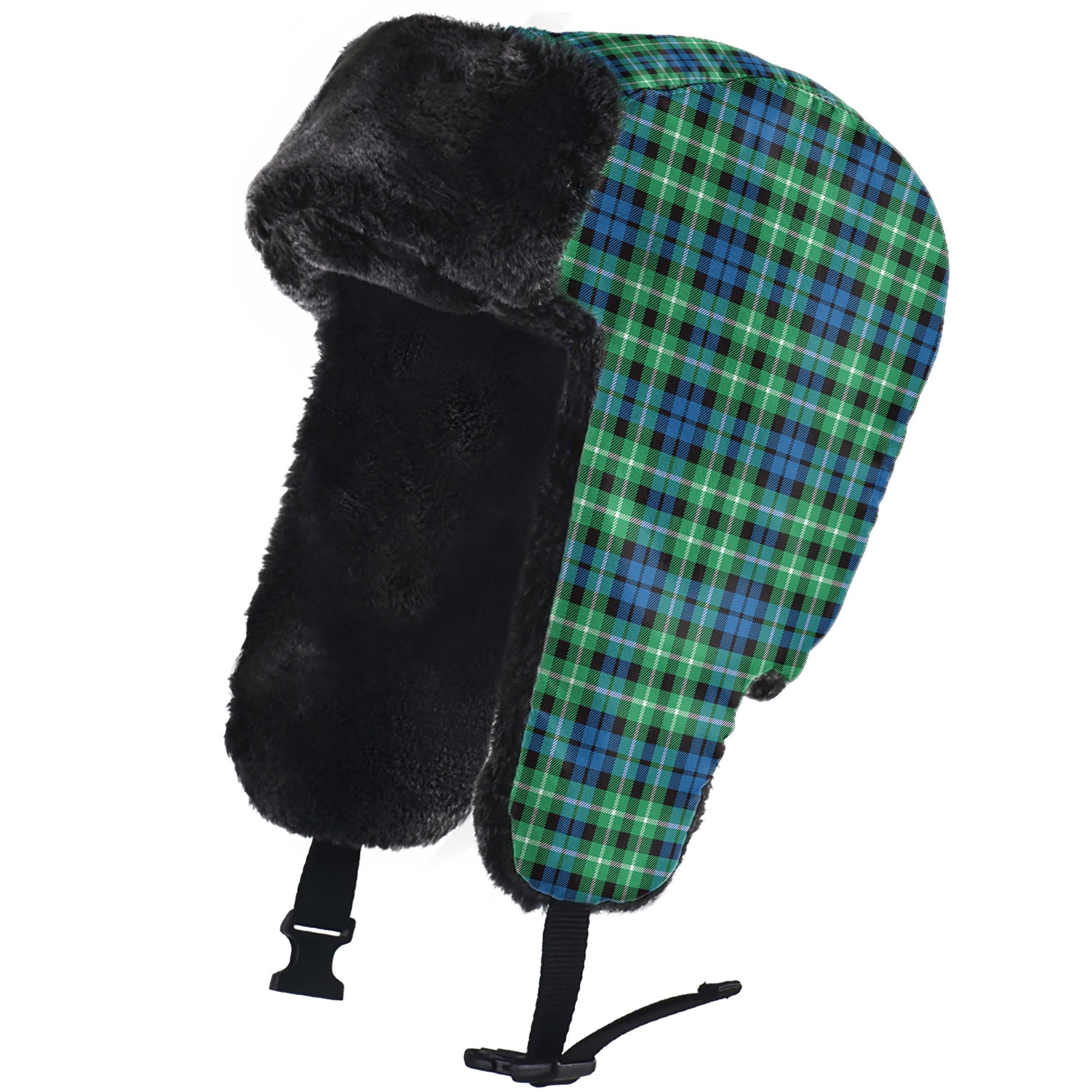 Graham of Montrose Ancient Tartan Winter Trapper Hat - Tartanvibesclothing