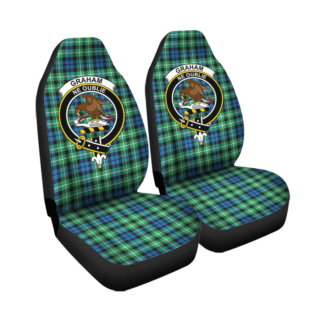 Graham of Montrose Ancient Tartan Car Seat Cover with Family Crest - Tartanvibesclothing