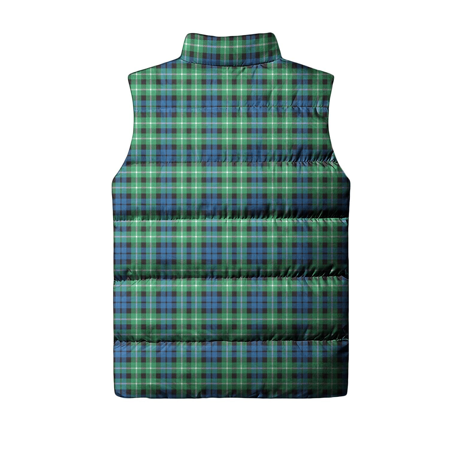 Graham of Montrose Ancient Tartan Sleeveless Puffer Jacket - Tartanvibesclothing