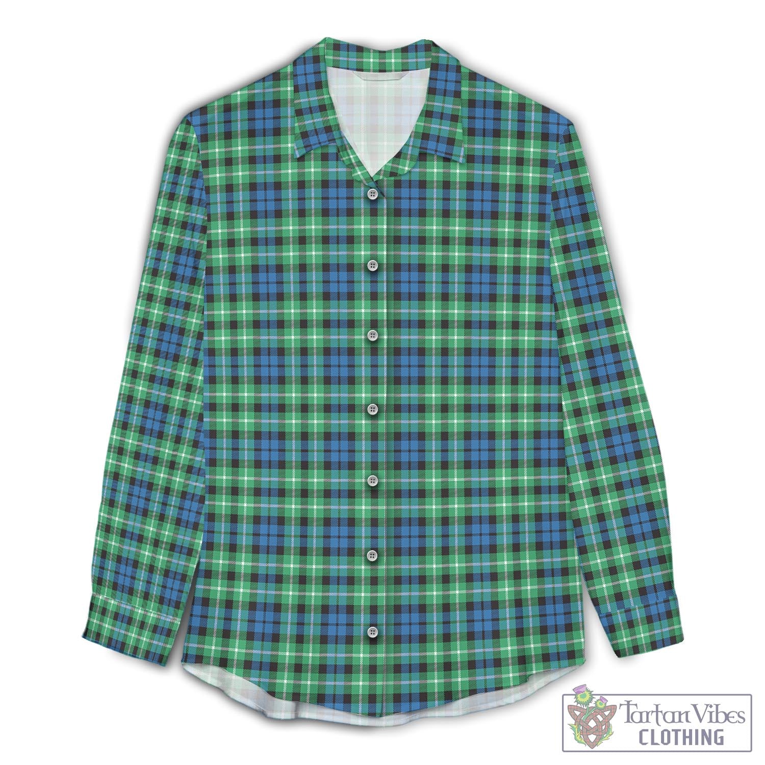 Graham of Montrose Ancient Tartan Womens Casual Shirt