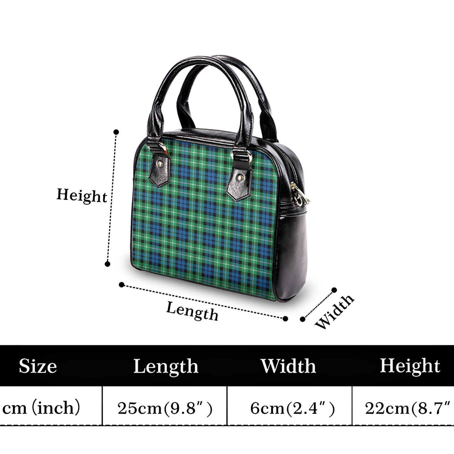 Graham of Montrose Ancient Tartan Shoulder Handbags - Tartanvibesclothing