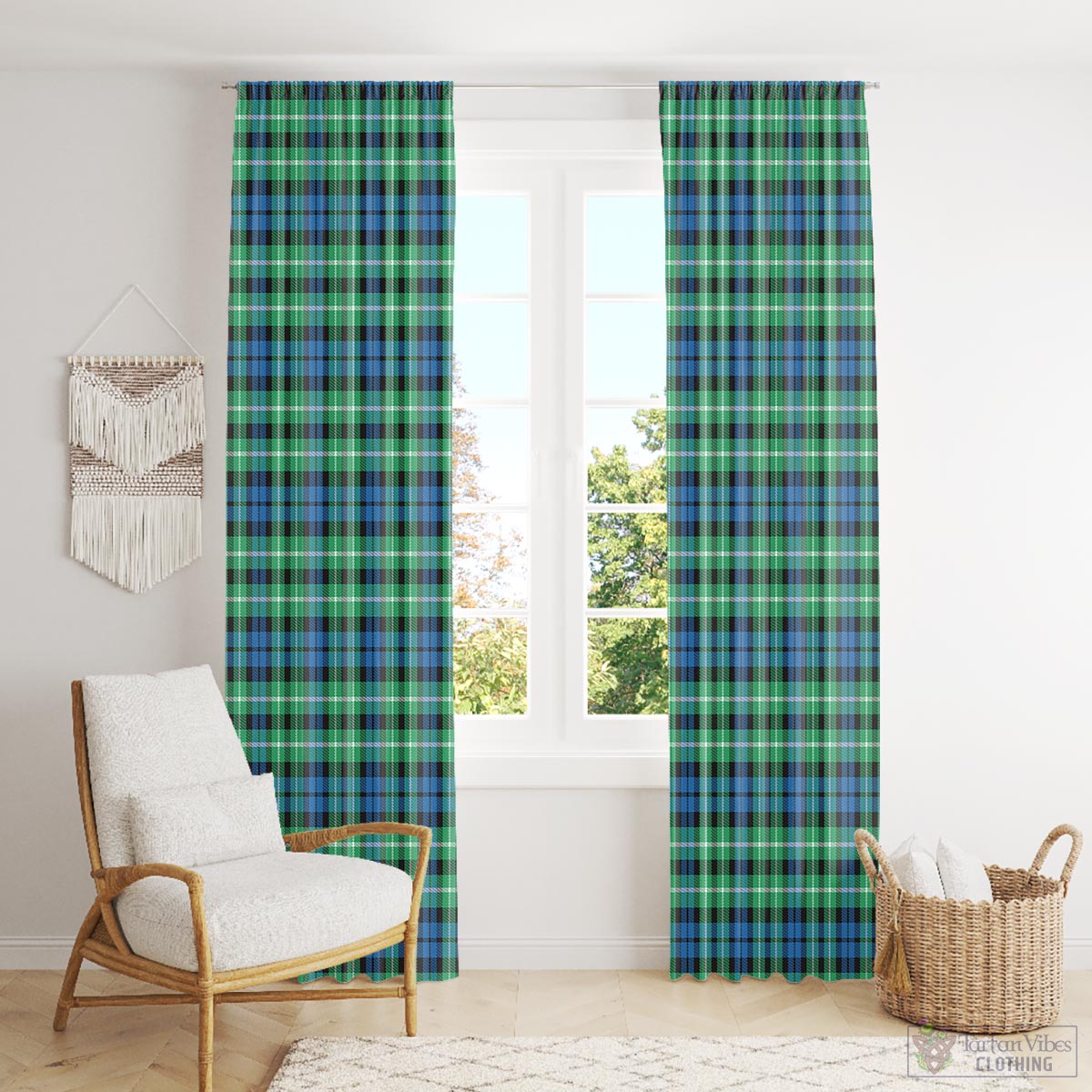 Graham of Montrose Ancient Tartan Window Curtain