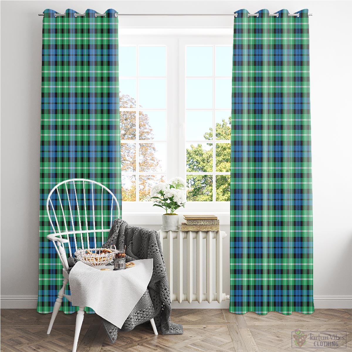 Graham of Montrose Ancient Tartan Window Curtain