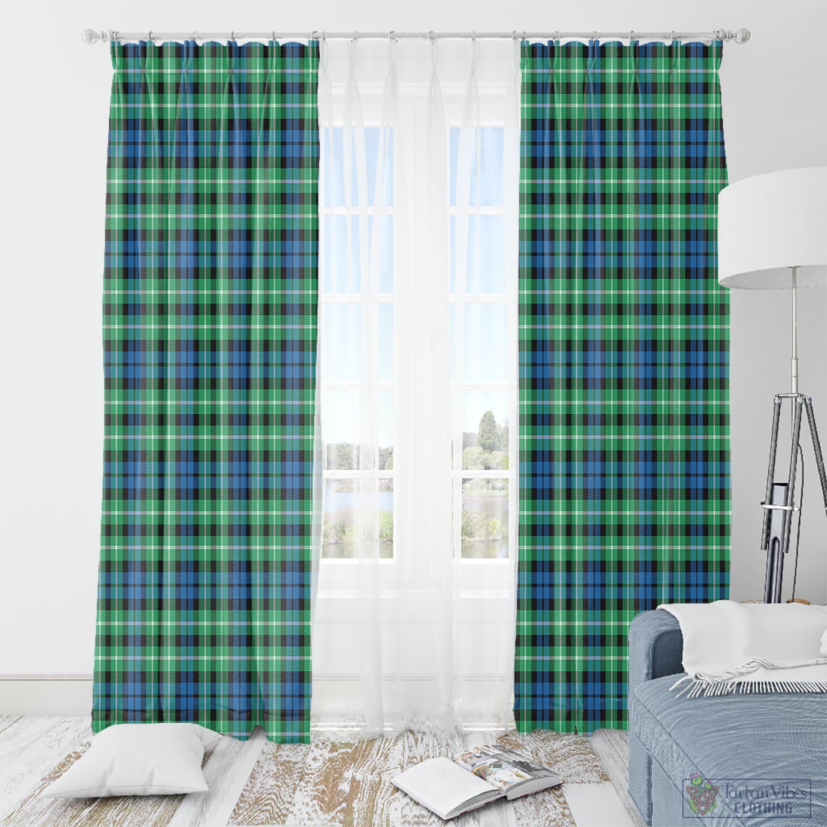 Graham of Montrose Ancient Tartan Window Curtain