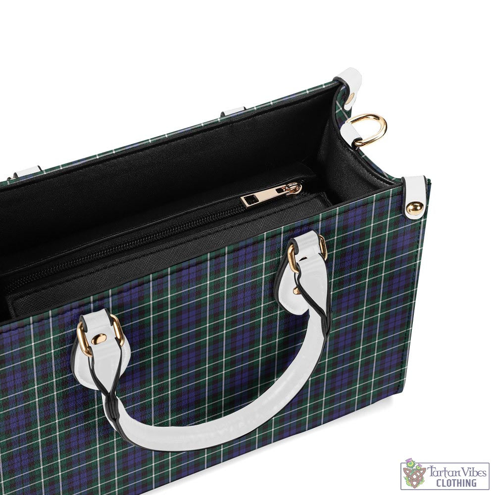 Tartan Vibes Clothing Graham of Montrose Modern Tartan Luxury Leather Handbags