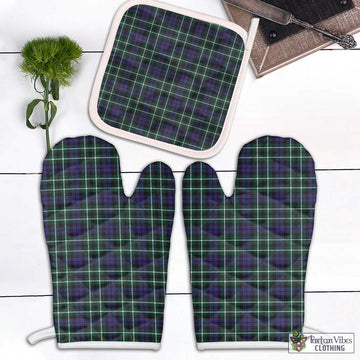 Graham of Montrose Modern Tartan Combo Oven Mitt & Pot-Holder