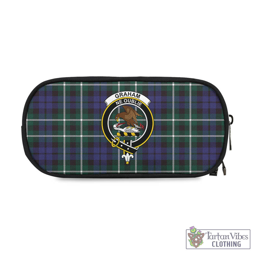 Tartan Vibes Clothing Graham of Montrose Modern Tartan Pen and Pencil Case with Family Crest