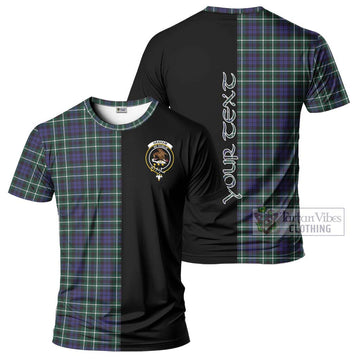 Graham of Montrose Modern Tartan T-Shirt with Family Crest and Half Of Me Style