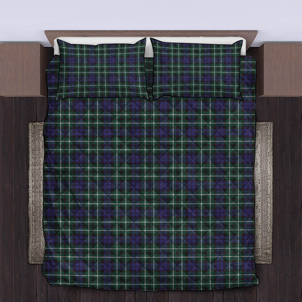 Graham of Montrose Modern Tartan Quilt Bed Set King - Tartan Vibes Clothing