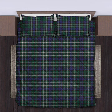 Graham of Montrose Modern Tartan Quilt Bed Set