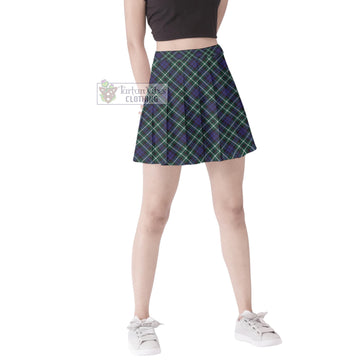 Graham of Montrose Modern Tartan Women's Plated Mini Skirt