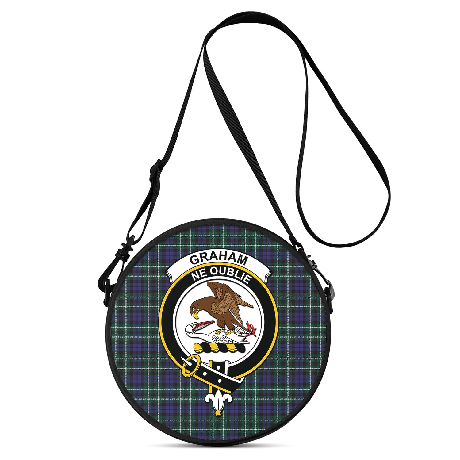 graham-of-montrose-modern-tartan-round-satchel-bags-with-family-crest