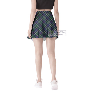 Graham of Montrose Modern Tartan Women's Plated Mini Skirt