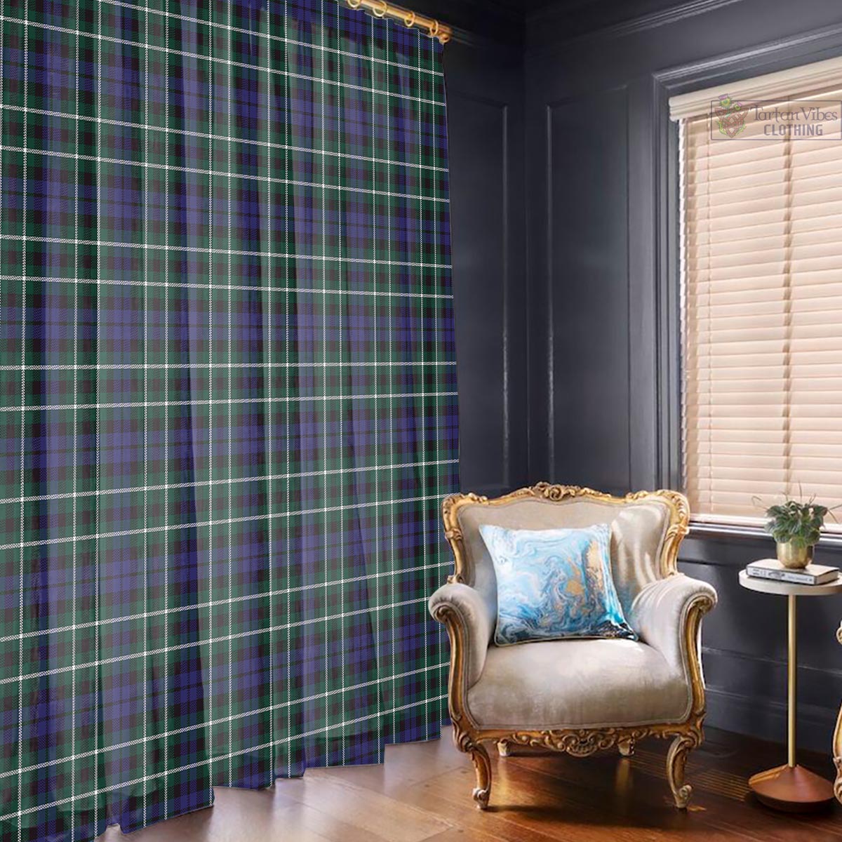 Graham of Montrose Modern Tartan Window Curtain