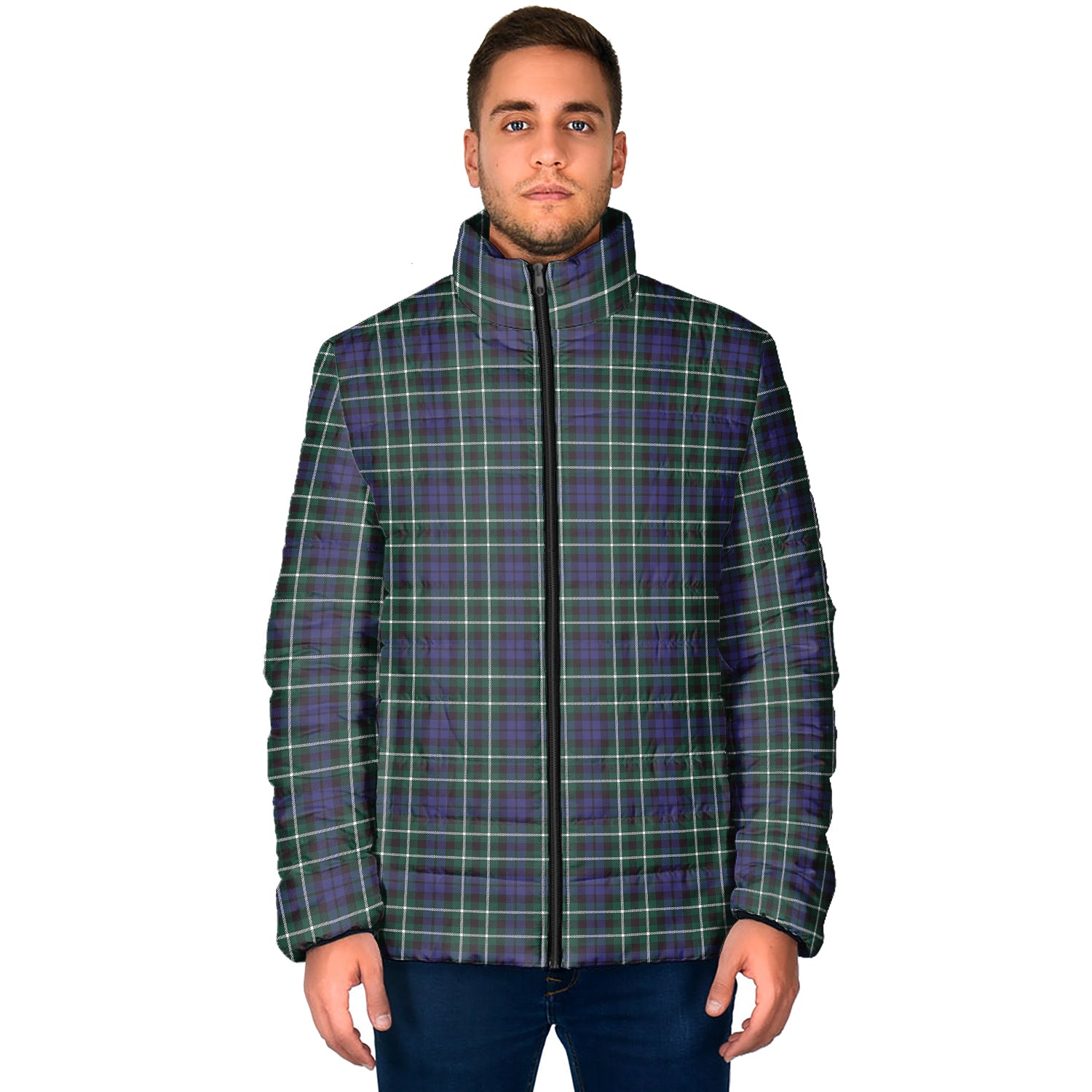 Graham of Montrose Modern Tartan Padded Jacket - Tartan Vibes Clothing