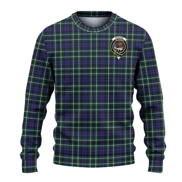 Graham of Montrose Modern Tartan Ugly Sweater with Family Crest