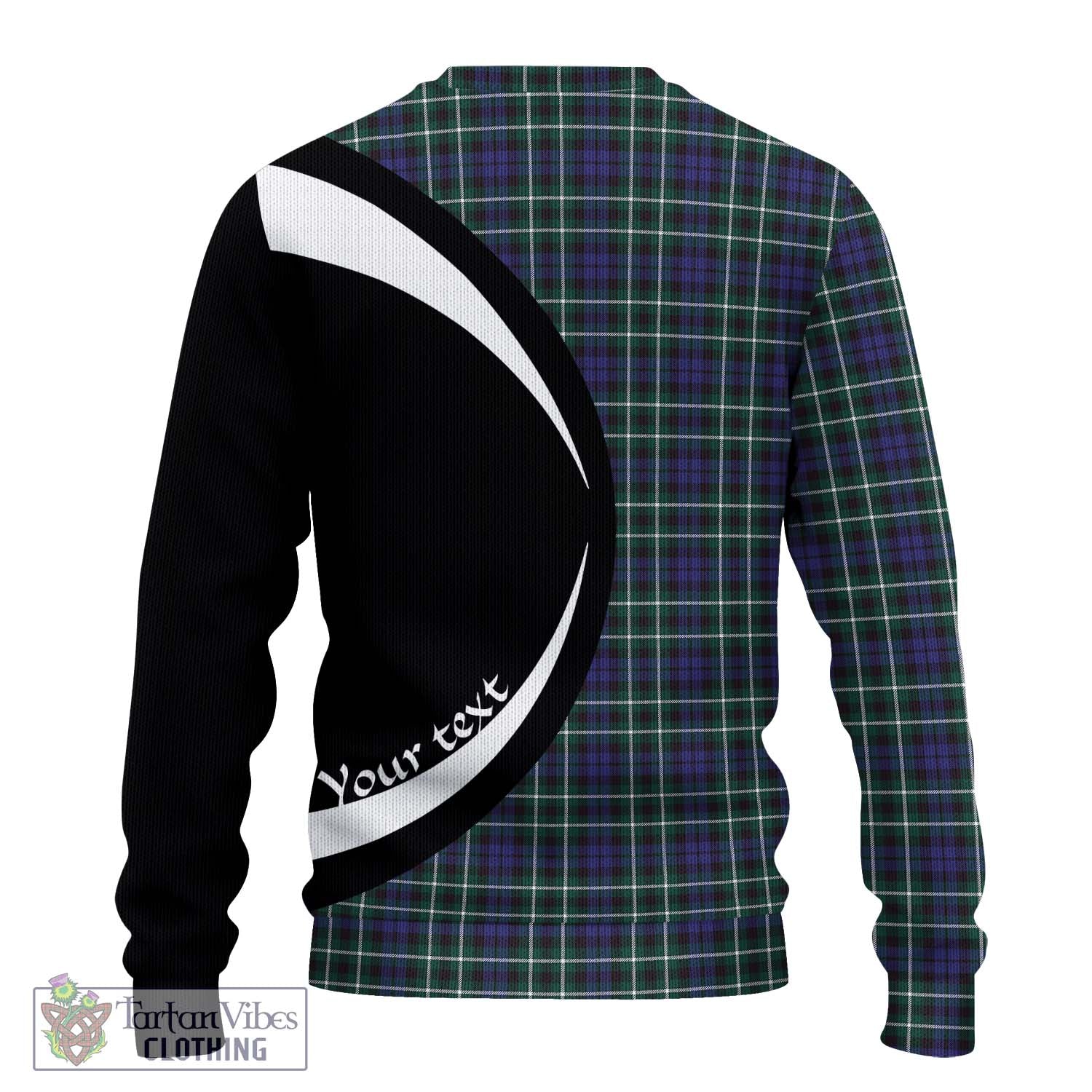 Graham of Montrose Modern Tartan Ugly Sweater with Family Crest Circle Style - Tartan Vibes Clothing