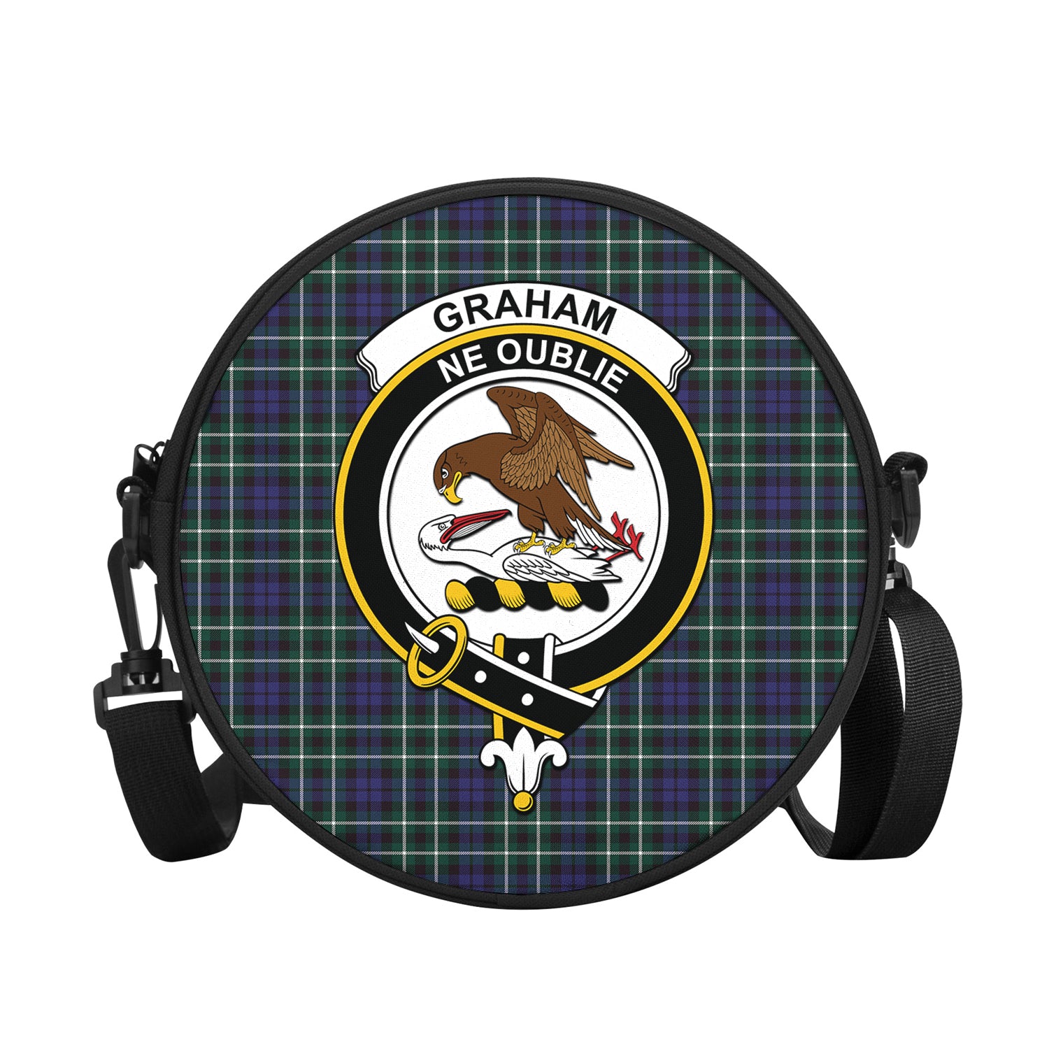 graham-of-montrose-modern-tartan-round-satchel-bags-with-family-crest