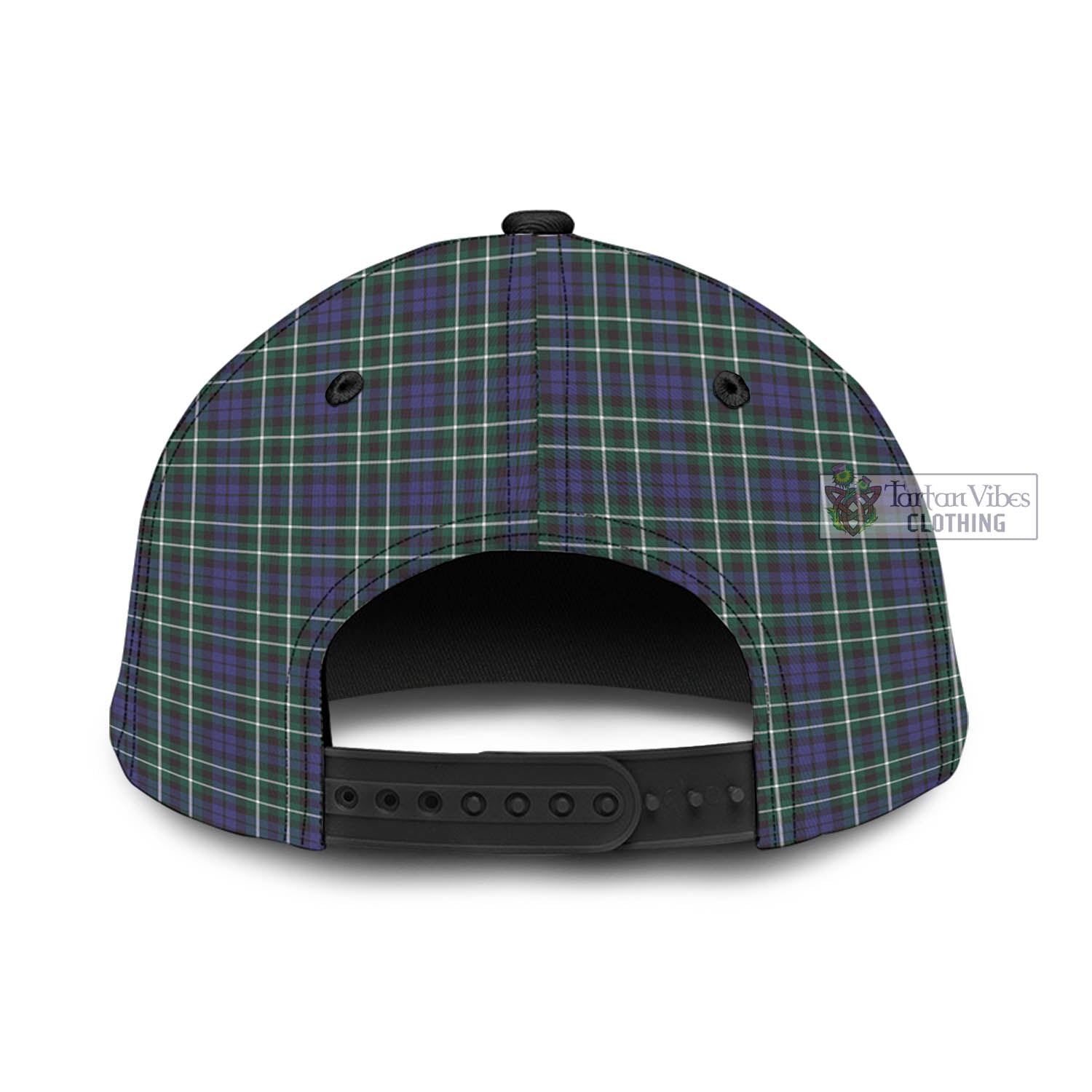 Tartan Vibes Clothing Graham of Montrose Modern Tartan Classic Cap with Family Crest In Me Style