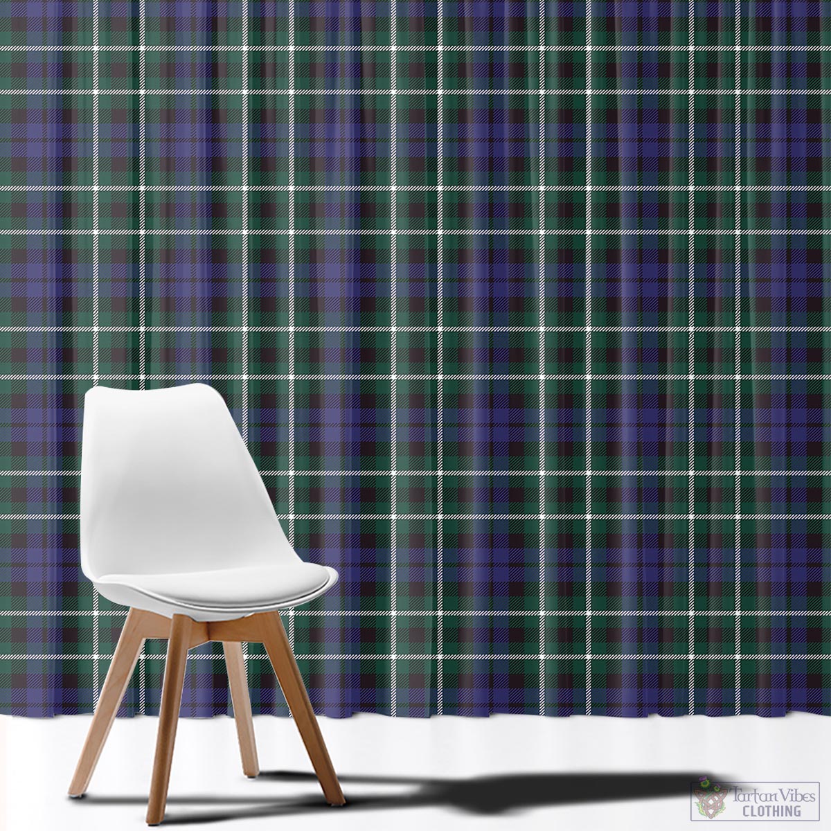 Graham of Montrose Modern Tartan Window Curtain