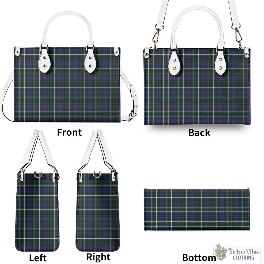 Tartan Vibes Clothing Graham of Montrose Modern Tartan Luxury Leather Handbags