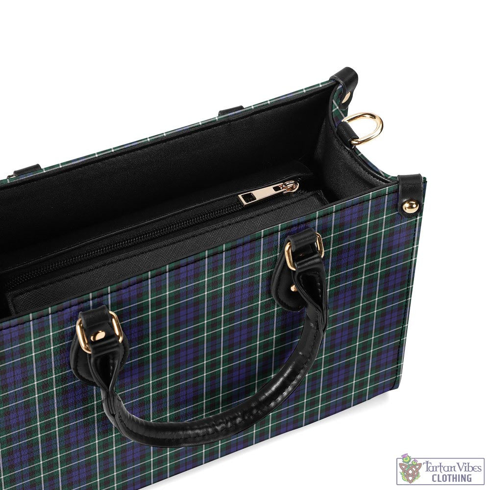 Tartan Vibes Clothing Graham of Montrose Modern Tartan Luxury Leather Handbags