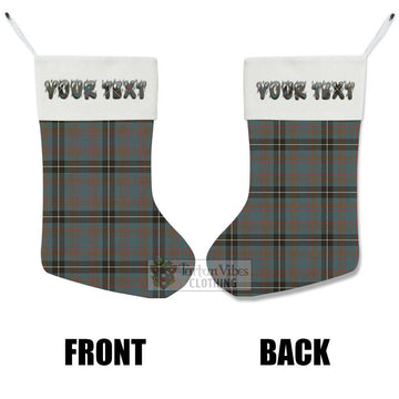 Grainger Tartan Christmas Stocking with Personalized Text - Tartan Vibes Clothing