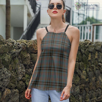 Grainger Tartan Loose Halter Neck Camisole Women - Tartan Vibes Clothing