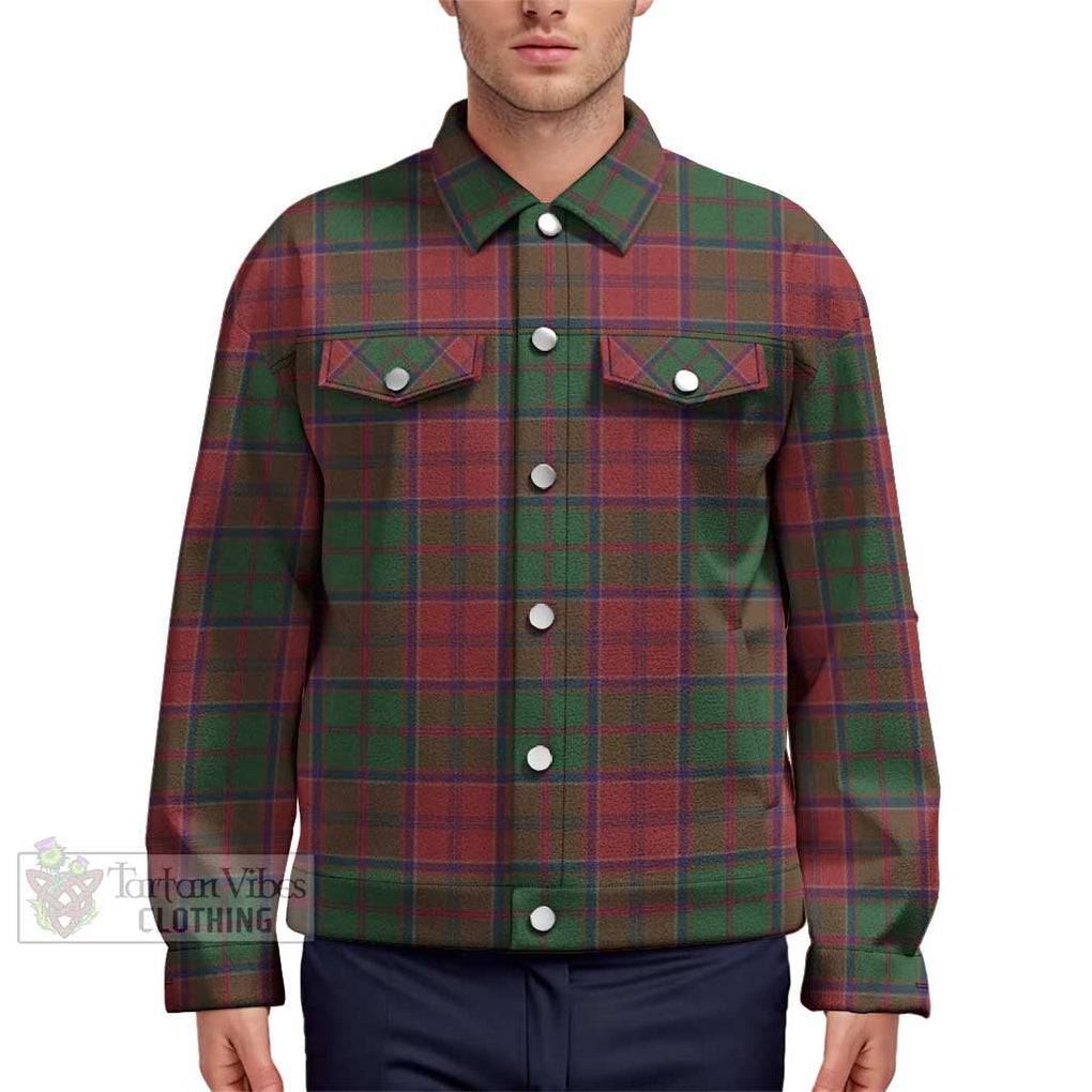 Grant Tartan Unisex Lapel Cotton Jacket Unisex - Tartan Vibes Clothing