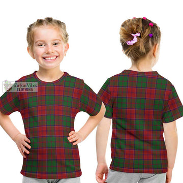 Grant Tartan Kid T-Shirt Youth XL Size14 - Tartan Vibes Clothing