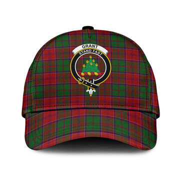 Grant Tartan Classic Cap with Family Crest