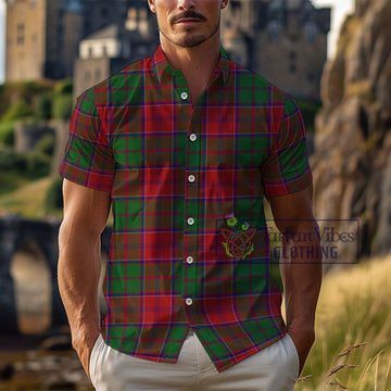 Grant Tartan Cotton Hawaiian Shirt