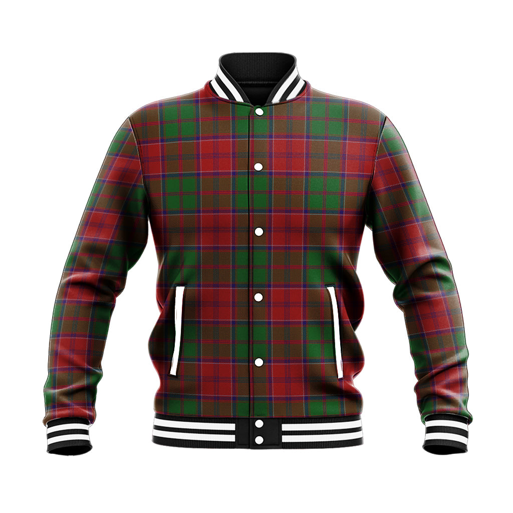 Grant Tartan Baseball Jacket - Tartan Vibes Clothing