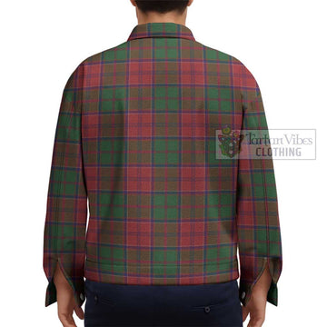 Grant Tartan Unisex Lapel Cotton Jacket