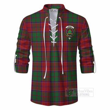 Grant Tartan Ghillie Kilt Shirt with Family Crest DNA In Me Style