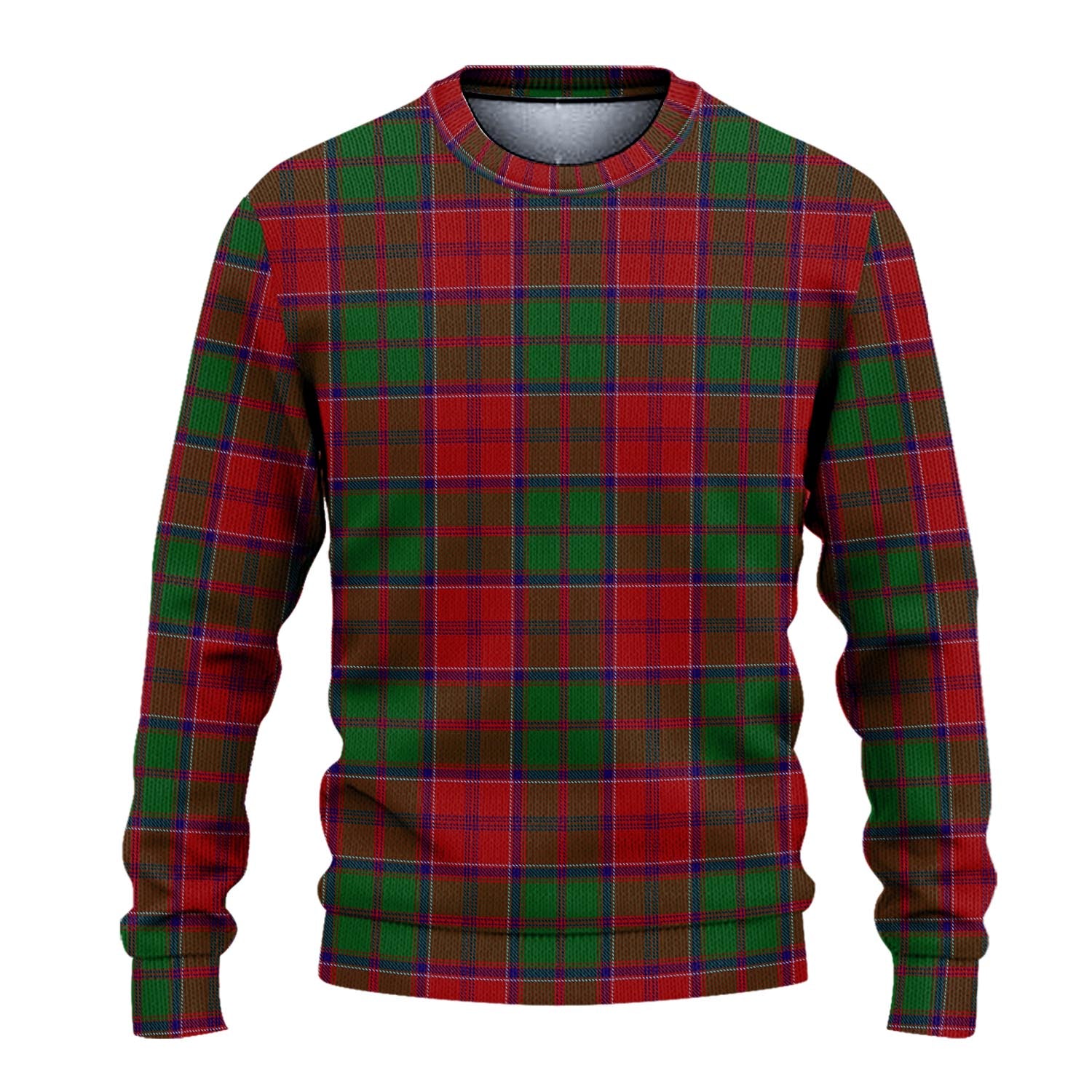 Grant Tartan Knitted Sweater - Tartanvibesclothing