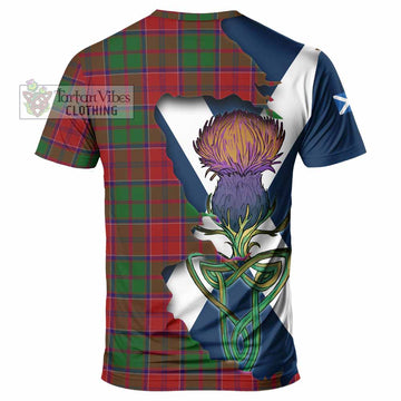 Grant Tartan Family Crest T-Shirt Scottish Thistle Celtic Inspired - Tartan Vibes Clothing