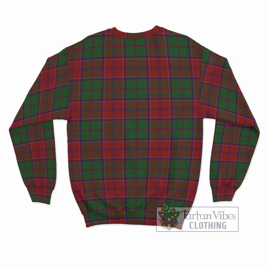 Grant Tartan Sweatshirt with Family Crest DNA In Me Style - Tartanvibesclothing Shop