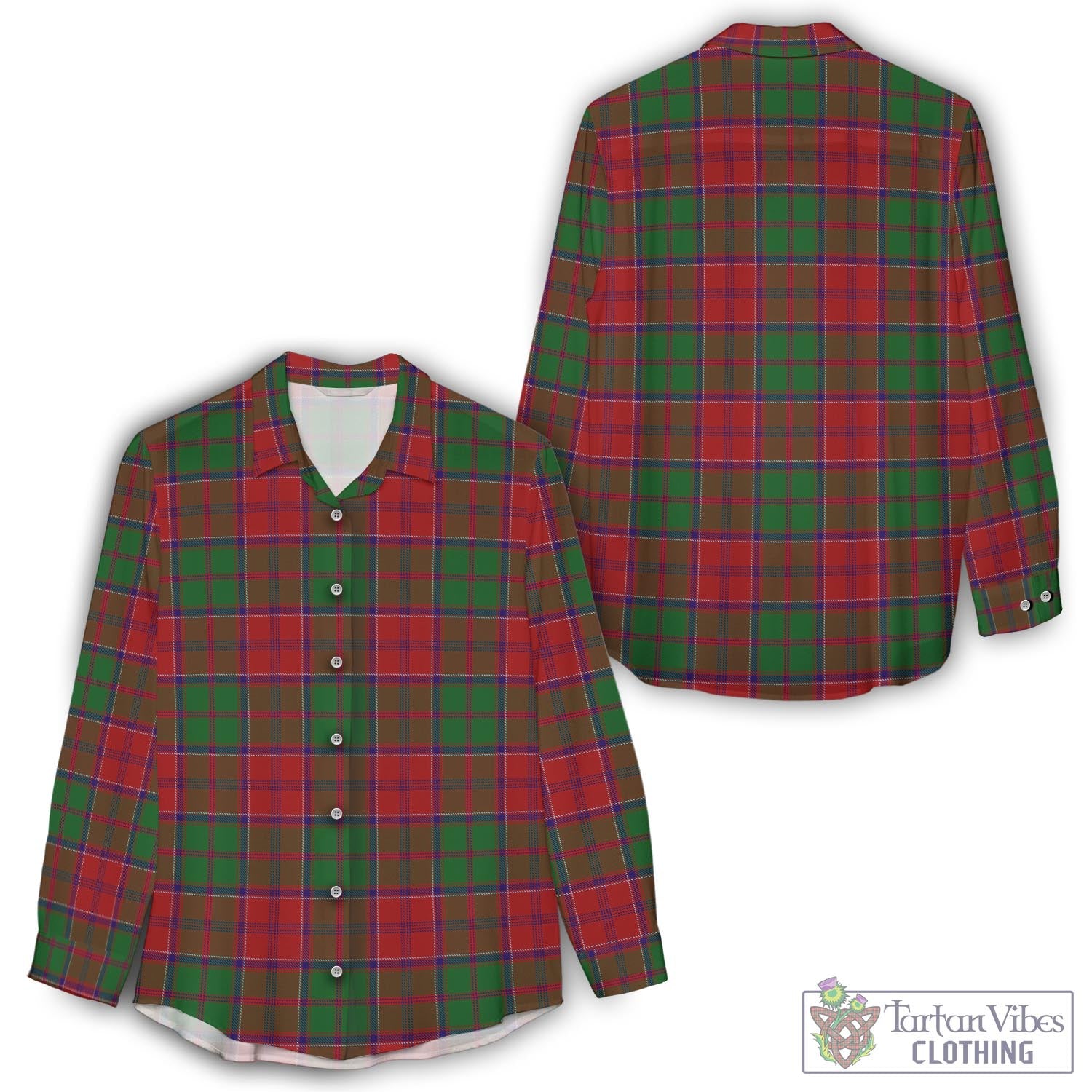 Grant Tartan Womens Casual Shirt